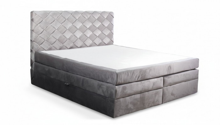 Boxspringbett Ledderbett 180x200cm Hotel Duebelbett Luxus Better Modern Neit