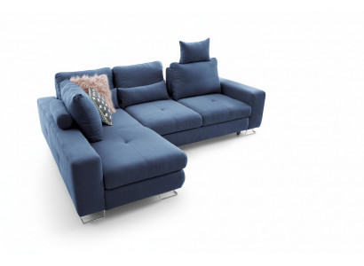 Wunnzëmmer Textil L-Form Sofas Sofaen Eck Ecksofa Canapé Polstermöbel
