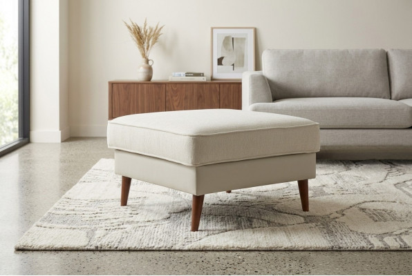 Wunnzëmmer Bank Fousshocker Ottomane Sëtzocker Sëtzpouf Designer Hocker Polsterer
