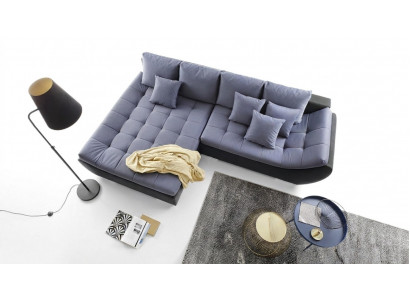 Modern Design Canapéen Sofaen Miwwelen Stoff L-Form Wunnzëmmer Eckcanapé