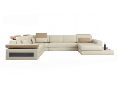 U-Form Ecksofa Couch Polster Grouss XXL Sofa Couchen Sofa Wunnlandschaft Nei