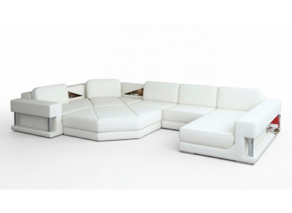 Wunnlandschaft Design Eckssofa Lieder Eck U-Form Sofa Canapé Polster Garnitur Nei