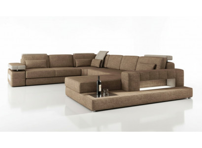 Eck Sofa Canapé Polster Wunnlandschaft U Form Ecksofa Wunnlandschaft Nei