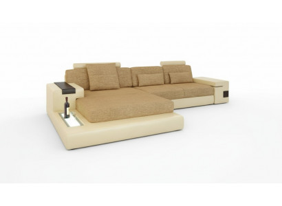 L-Form Sofa Canapé Design Canapé Textil Modern Dekoratioun Wunnlandschaft Eckssofa Nei