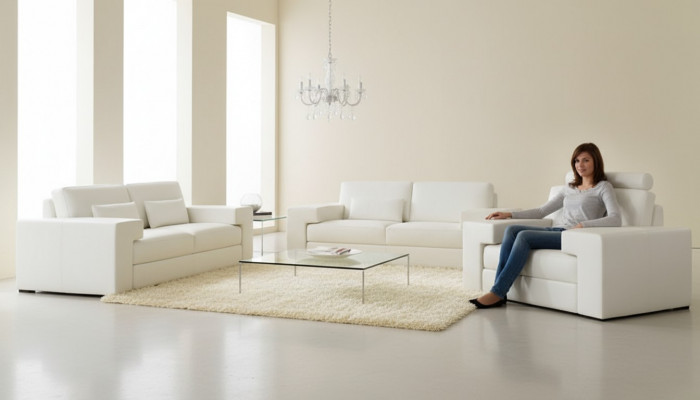 Fauteuil Eenzelinger Lounge Club Miwwelen 1 Sëtz Sofa Canapé Télévisioun Polster Miwwelen Nei