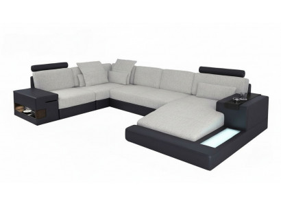 Design-Sofa-Wunnlandschaft, L-Ecksofa, Lieder-U-Form-Sofa, Couch, Polstersofaen, Neist.