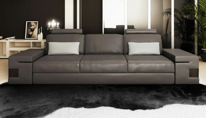 Grouss Sofae Couchen Textil 3 Sëtzplaazen Sofa Couch Polster Sëtz Dräisëtzer Luxus Nei