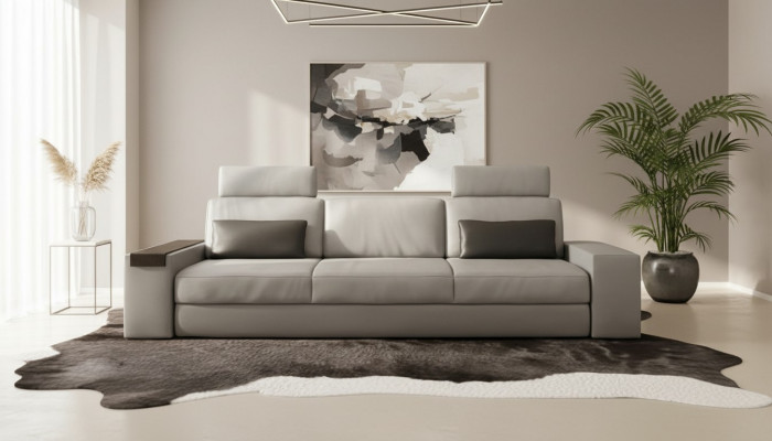 Grouss Sofas Couchen 3 Sëtzplaz Sofa Couch Polstersëtz Drësëtz Luxus Neien Textil