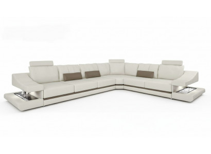 Wunnzëmmer Eckcouch Schlofsofa Modern Design Sofen Couchen Miwwelen
