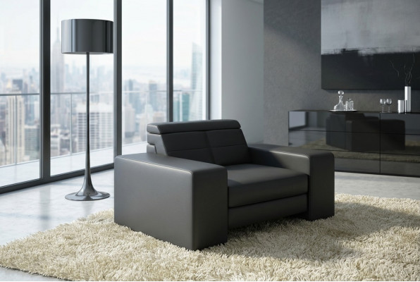 Design Wunnzëmmer Lieder Canapé Fauteuil 1 Sëtz Polster Sofas Lounge Club Miwwelen