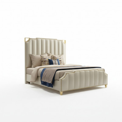 Design Bett Betten 180x200cm Dubai Duebel Hotel Holz Schlofzëmmer Luxus