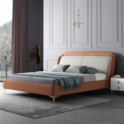 Bett Këssen Design Luxus Duebel Hotel Bestiet Schlof Zëmmer Lieder 180x200cm