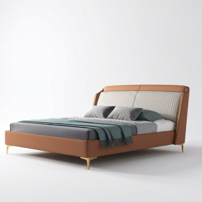 Bett Këssen Design Luxus Duebel Hotel Bestiet Schlof Zëmmer Lieder 180x200cm