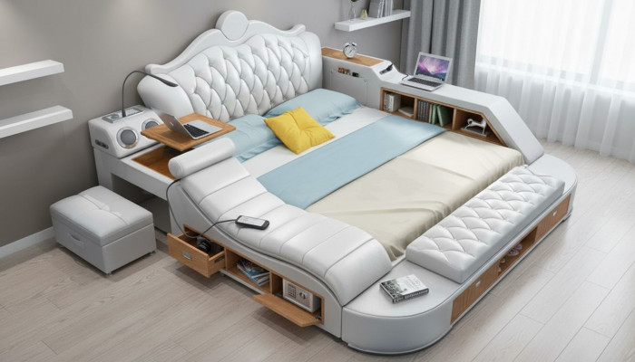 Chesterfield Duebel Luxus Design Bett Polster Better 180x200 Multifunktion