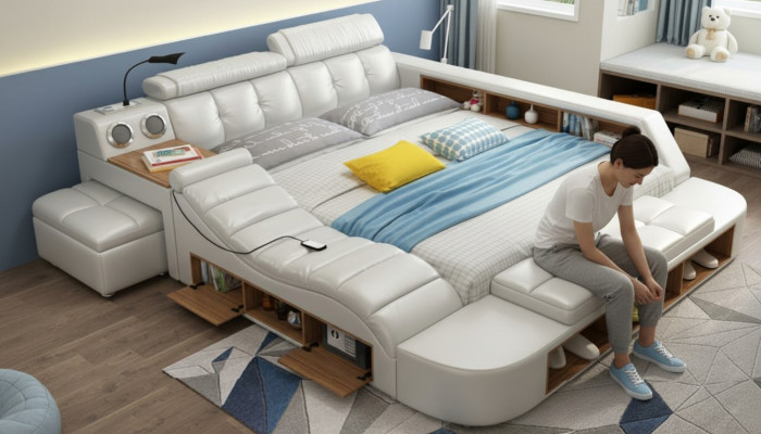 Design Better XXL Grouss Better Lieder Polster Hotel 180x200cm Multifunktionell