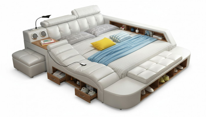 Design Better XXL Grouss Better Lieder Polster Hotel 180x200cm Multifunktionell