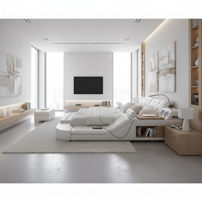 Design duebelt Luxus Liederbett Polsteren Better mat USB Hotel Multifunktion Nei