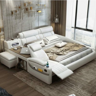 Design Bett XXL Grouss Better Lieder Hotel Polster 180x200cm Multifunktioun