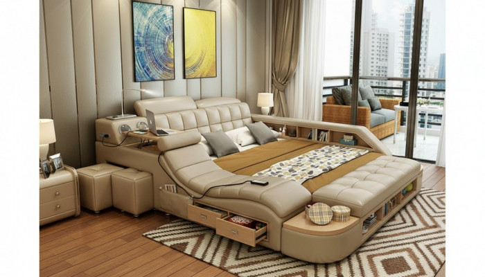 Multifunktionell Better Luxus Lieder Bettsécher Modern Hotel Massage Funktioun Nei