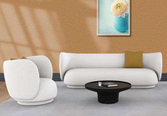 Sofa 2 Sëtzer Samt Zweisëtzer Relax Sëtz Design Couch Lounge Sofas Miwwelen Samt