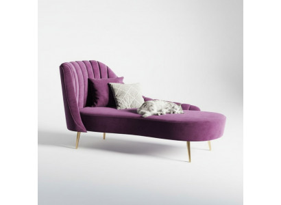 Chaise Lounge Léif De Luxe Miwwel Polster Léien Canapé Relax Chaiselounge