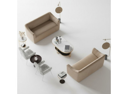 Canapé-Set 2+2 Sëtzer Wunnlandschaft Canapéen Canapé Sëtz Design Couch Lounge Miwwelen