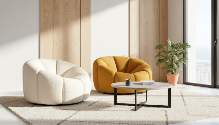 Sëtz Designer Stull Relax Sëtz Design Canapé Lounge Club Textil Miwwelen Textil