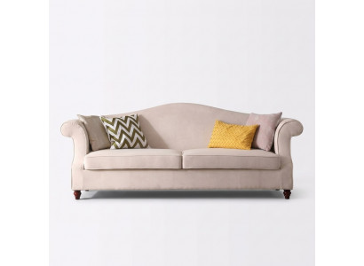 Couch 3 Sëtzer Lounge Stoff Sofa Wunnlandschaft Relax Sëtz Design Sofas Textil