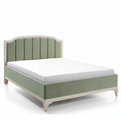 Design-Bett Luxus-Doppel Hotelbette Schlof Zëmmer Lieder Modern Stoff 160*200cm