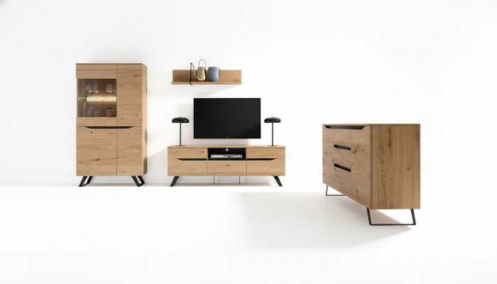 Kommode Sideboard Highboard Schaf Anrichte 2 Dieren 3 Tiräng Regaal Hotel
