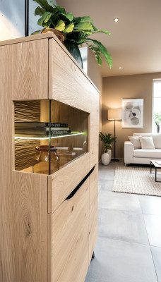 Luxus Glas Modern Vitrine Holz Designer Schaf Vitrinen Regal Regaler Schief.