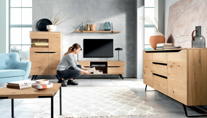 Sideboard Luxus RTV Sideboard Miwwelen Schaf Kommode Schief Lowboard Hotel Neien