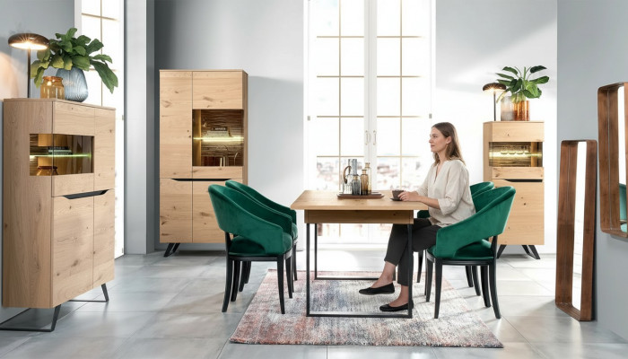 Modern Glas Vitrine Regaler Holz Designer Schaf Vitrinen Regal Schief neien.
