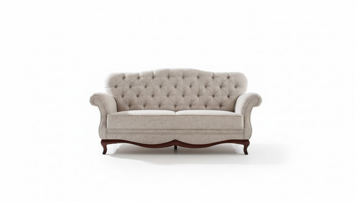 Wunnzëmmer Modern Stil Miwwelen Canapé 2 Sëtzer 172 x 90cm Modern Canapé Couchen