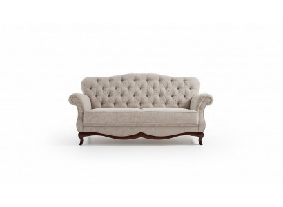 Schlofzofa Dräisëtzer Modern Stil Wunnzëmmer Sofa 3er Designer Miwwel Couchen Nei