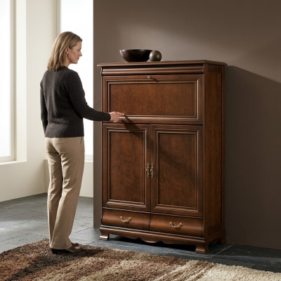 Kommode Schafschranken Héichschaf Design Kommoden Schafschränken Miwwelen 2 Diere Holz Nei