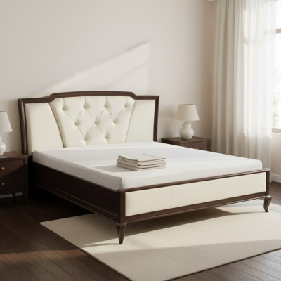 Duebelbett Bett Better Design Hotel Luxus Polster Bestiet Holz 180 x 200cm Miwwelen Nei