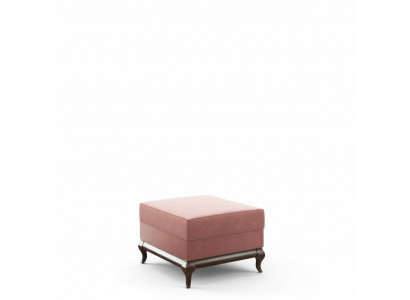 Hocker Quadratesche Ottomane Fousshocker 60 x 45 cm Designer Hocker Rosa
