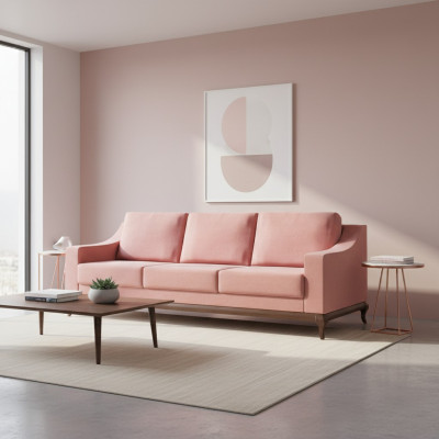 Canapé 3 Plazen SchloofCanapé Dräiplaz Modern Stil Miwwelen Designer mat Schlooffunktioun