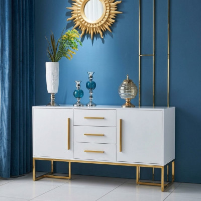 Moderne Sideboard Kommode Schubladenschrank Stäichschaf Anricht.