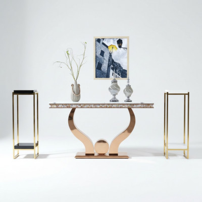 Moderne Konsolendësch Design Dësch Konsol Konsolendëscher Sideboard
