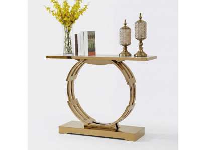Designer Luxus Modern Konsolendësch Konsolen Dësch Edelstol Metall