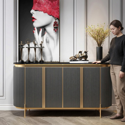 Moderne Sideboard Kommode Highboard Schaf Anrichte Héichglanz