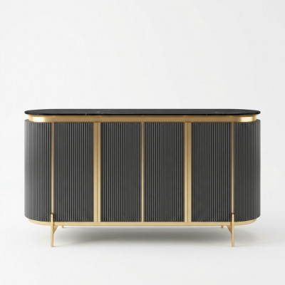 Moderne Sideboard Kommode Highboard Schaf Anrichte Héichglanz