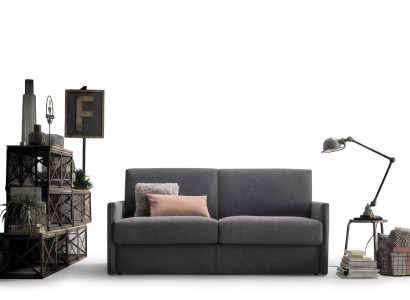 Design Sofa 2 Sëtzer Couch Polstersofaen Stoff Wunnzëmmer Textil Couchen Nei