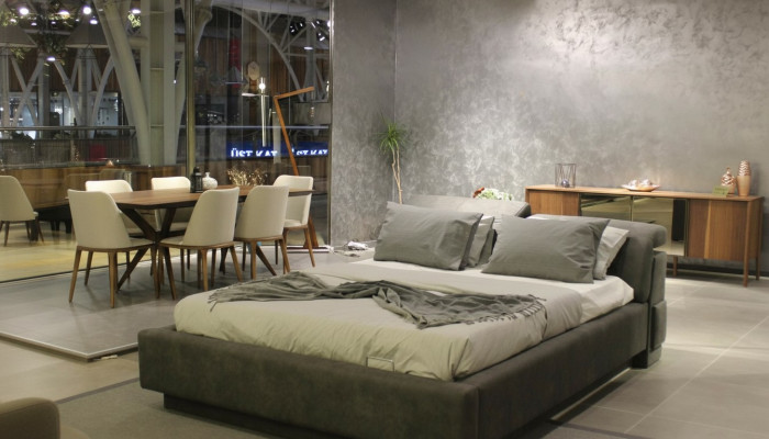 Bett Design Duebelbett Luxus Better Polster Schlofkummer Miwwelen Nei