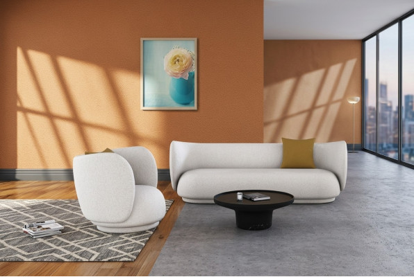Sofagarnitur 2+1 Sëtzer Velvet Sofa Wunnlandschaft Design Couch Lounge Sofas