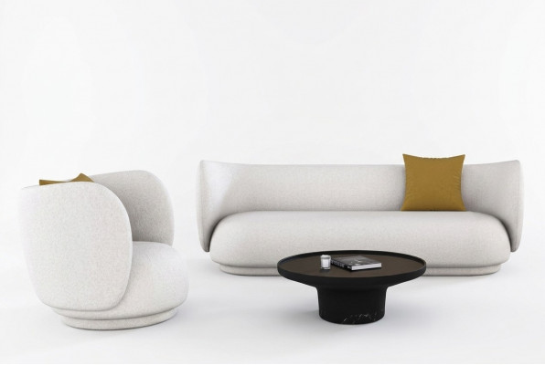 Sofagarnitur 2+1 Sëtzer Velvet Sofa Wunnlandschaft Design Couch Lounge Sofas