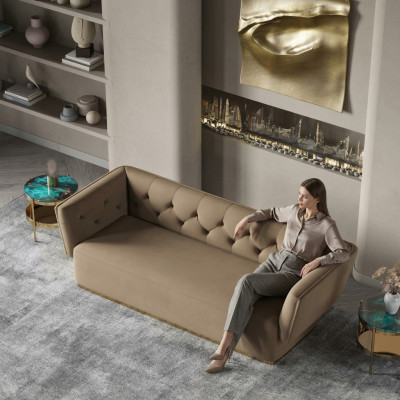 Sofagarnitur 2+2 Sëtzer Sofa Wunnlandschaft Sëtz Design Couch Lounge Sofa Textil