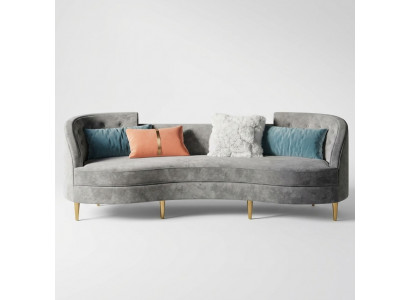 3-Sëtz Stoff Canapé Wunnlandschaft Relax Sëtz Design Canapé Lounge Canapéen Textil